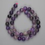 Amethyst Beads Smooth Round 10mm+-, length 39cm+
