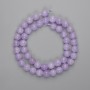 Kunzite Beads – Smooth Round Beads 8mm ±, 37cm length