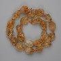 Citrine Tumble Beads 21-23×11-14mm ±, 41cm ± on thread
