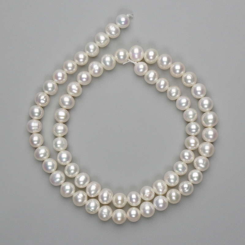 Freshwater Pearl Beads 6–6.5 mm on a Thread 39 cm length