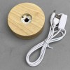 LED Display Stand with USB Cable 120 cm±, diameter 90x35 mm±