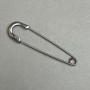 Brooch - Pin 20×77mm± metal colour: dark steel