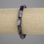 Charoite Bead-cut Bracelet, diameter 12-13×6-8mm ±, length 18cm ± Elastic