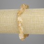 Bracelet Citrine tumbled stones, diameter 14-16x8-11mm, ±, length 18cm ± stretch