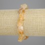 Bracelet Citrine raw stone, diameter 13-16×8-14mm +-, length 18cm +-, stretch