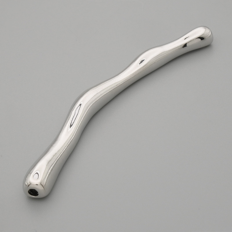 Bead finding 'Twig' insert, metal colour silver, diameter 62×5, 5mm± hole, diameter 1, 8mm± per 1 piece