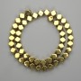 Hematite Beads Multifaceted 8x8mm ± Gold colour, thread length 39cm+