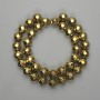 Hematite Beads Faceted Round 10mm+ Gold Tone, 38cm+ Length