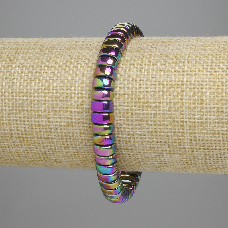 Bracelet Hematite Rainbow Rainbow Rainbow? Wait need proper: 