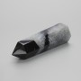 Souvenir pencil made of natural Black Agate 90x26mm± assortment of sizes weight from 100 g. (per 100 g)