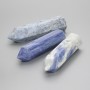 Souvenir pencil made from natural kunzite 90x26mm± assorted sizes weighing from 100 g. (per 100 g)