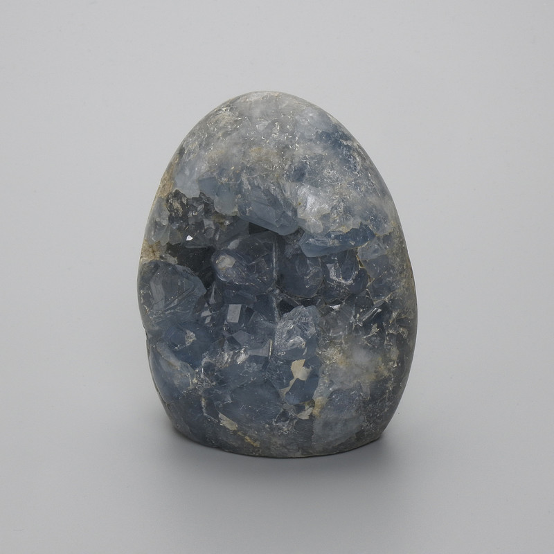 Druzy (Drusa) Celestine Natural Stone 80x60mm± Assorted sizes Price per 100 g Weight from 410 g