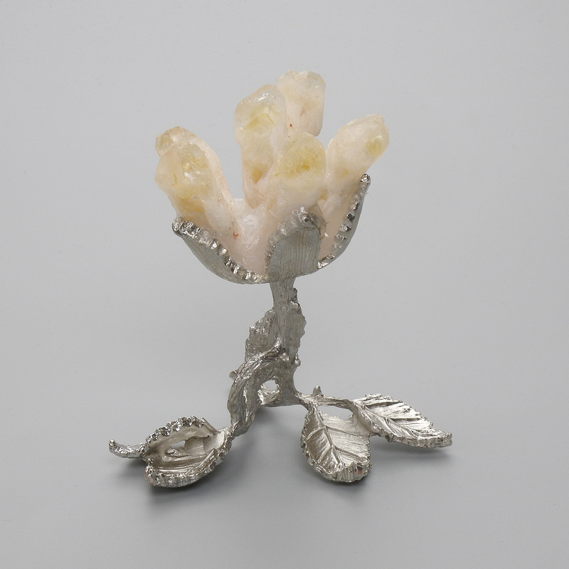 Citrine on Metal Base Souvenir