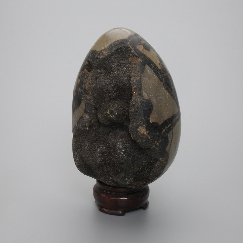 Souvenir Septarian Egg, natural stone, diameter 125×90mm± (assorted sizes) weight from 1200g. (price per 100 g)