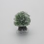 Souvenir statue Tree carved from reprocessed chrysoprase fragment, diameter 45×50mm+