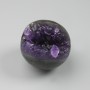 Amethyst Geode Stone Sphere Ornament, 40–50 mm diameter ± assorted sizes, weight from 100 g. (price per 100 g)