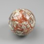Souvenir sphere of natural agate stone, diameter 44-65mm± (assorted sizes) weight from 100g. (price per 100 g)