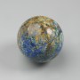 Natural Azurmalachite Stone Globe, diameter 45-60mm±, assorted sizes, weight from 160 g (price per 100 g)