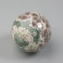 Souvenir sphere of agate flowered natural stone, diameter 43-60mm±, weight from 100 g. (price per 100 g)