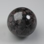 Souvenir sphere natural stone Garnet in matrix, diameter 55–60 mm ± assorted sizes weight from 400 g (price per 100 g)