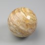 Souvenir ball of natural onyx, diameter 53-65mm+- assorted sizes (price per 100 g) weight from 300 g
