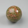 Souvenir sphere natural stone Heliotrope, diameter approx. 40–50 mm ± assorted sizes (price per 100 g) weight from 130 g