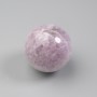 Souvenir sphere of natural kunzite, diameter 30-45mm+- assorted sizes (price per 100 g) weight from 120 g