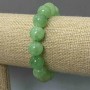 Onyx Bracelet Smooth Beads, 12mm diameter +-, length 18cm+- stretch