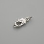 Clasp Trigger 12x5mm± Silver Metal