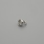 Price per 1 piece End cap cap for bead colour metal silver, diameter 4.5×1mm± hole, diameter 2.5mm±