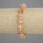 Bracelet Citrine Chunk, diameter 8-11×3-5mm +-, length 18cm +-, stretch