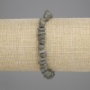 Pyrite Bracelet, Unpolished Stone, diameter 5-7×3-5mm±, length 18cm±, stretch