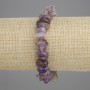 Amethyst Chip Bracelet, diameter 6-9-16×3-6mm+-, length 18cm +