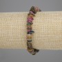 Tourmaline Chip Bracelet, diameter 6-9×1-3mm, length 18cm, stretchy