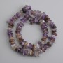 Amethyst Drilled Beads 6-9-16×3-6mm, 39cm length +
