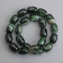 Agate Barilo Beads, diameter 18×12 mm, 5-13 mm±, thread length 39 cm ±