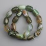Agate Barillo Beads, diameter 17-18×13mm,+-, length 39cm +