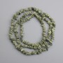 Serpentine Beads chipped, diameter 6-14×1, 5-4mm+-, thread length 76cm +