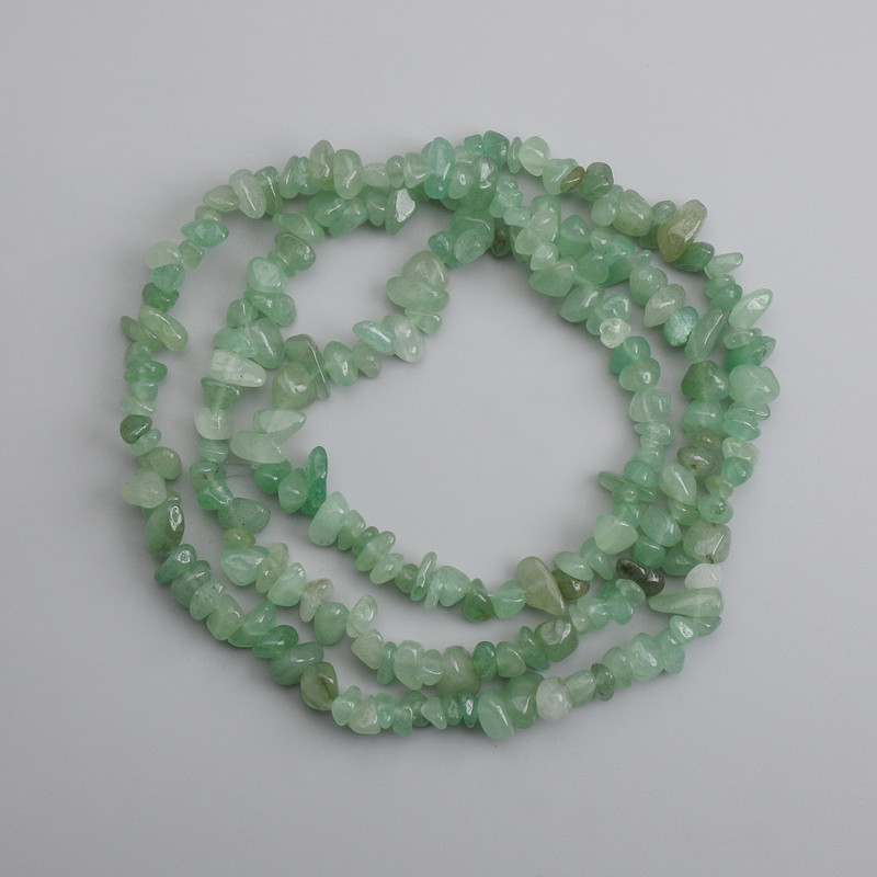 Jade Chip Beads, 6-10×2-6mm diameter, 80cm length