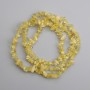 Citrine Bead Chips, 6–12×4–6 mm, 75 cm strand