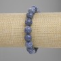 Bracelet Sponge Coral Smooth Bead, diameter 10mm, length 18cm stretch