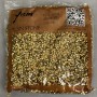 Rhinestones clear yellow stones, diameter 3mm ± pack /105g (+ -)
