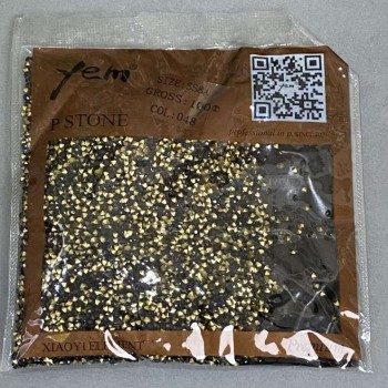 Black Rhinestones, 2 mm diameter ± pack /50g (±)