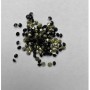 Black rhinestones, stones, colour black, diameter 3 (+ -) mm pack / 4 g. (+ -)