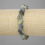 Bracelet Tourmaline unpolished stone 9-11×6-11mm+-, length 18cm+- stretch