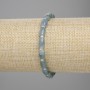 Jadeite Barrels Bracelet, diameter 8x5mm±, seed beads 3mm±, length 18cm±, elastic