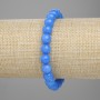 Apatite Bead Bracelet, smooth round beads, diameter 8mm±, length 18cm±, stretch