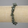 Seraphinite Fragment Bracelet, diameter 6-8×1.5-2mm, length 18cm ± stretch