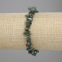 Seraphinite Fragment Bracelet, diameter 6-8×1.5-2mm, length 18cm ± stretch