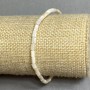 Bracelet Mother-of-Pour Pearl Cylinder 5x3mm+-, length 18cm+-, stretch
